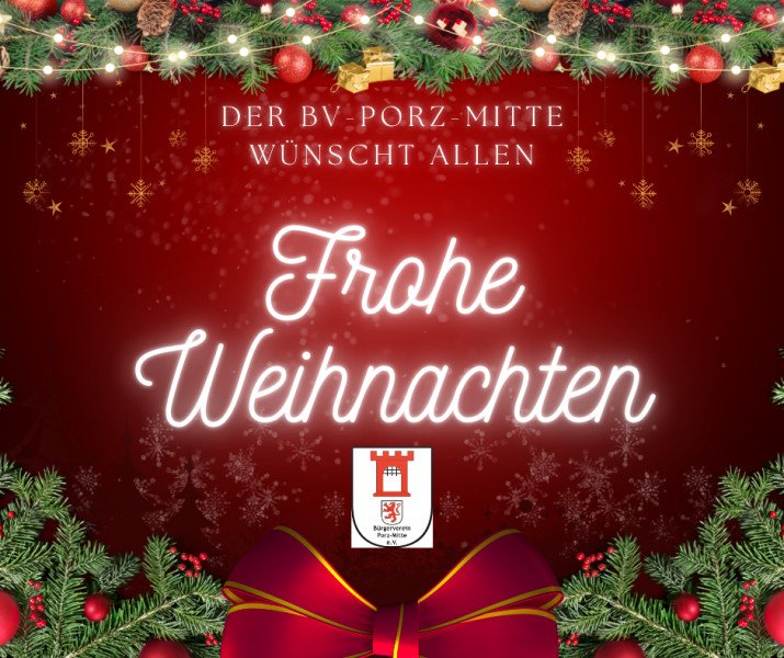 Frohe Weihnachten!